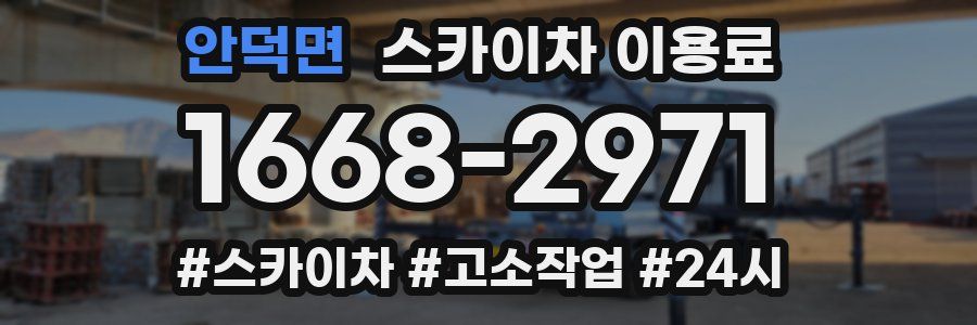 안덕면 스카이차 이용료