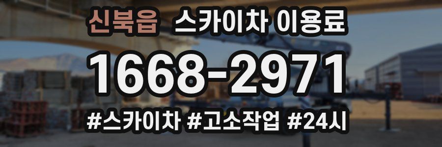 신북읍 스카이차 이용료