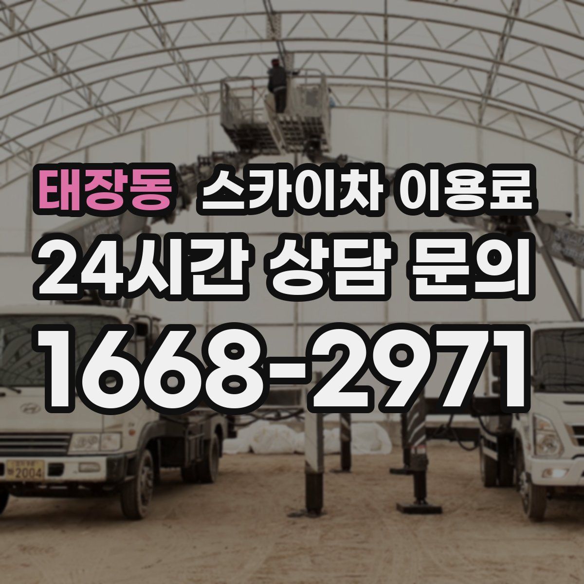 태장동 스카이차 이용료