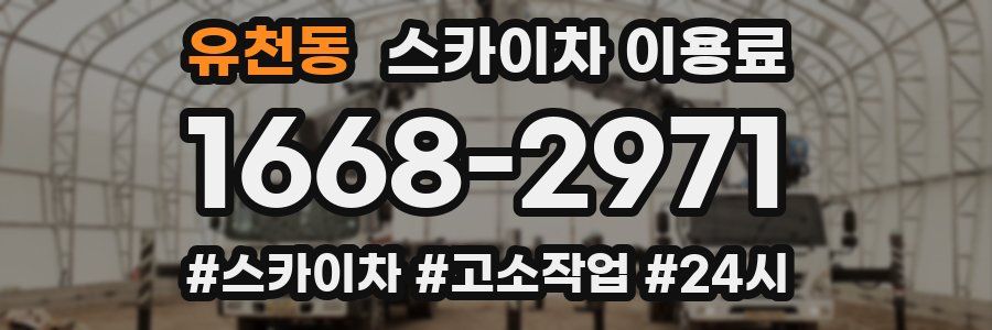 유천동 스카이차 이용료
