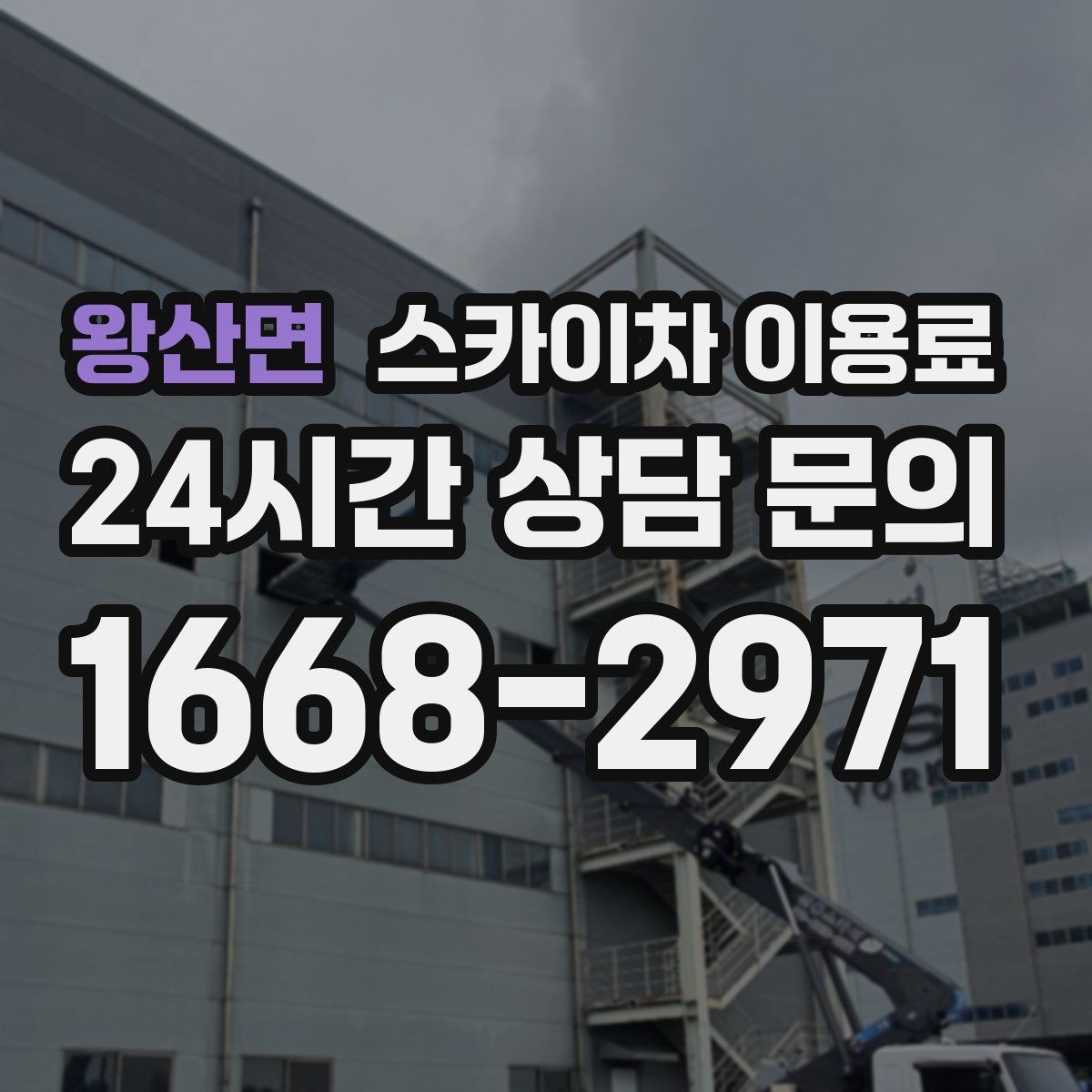 왕산면 스카이차 이용료