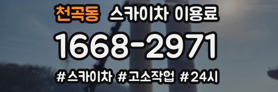 천곡동 스카이차 이용료