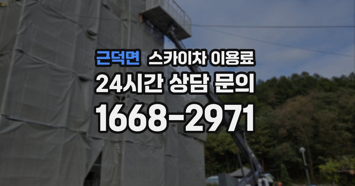 근덕면 스카이차 이용료