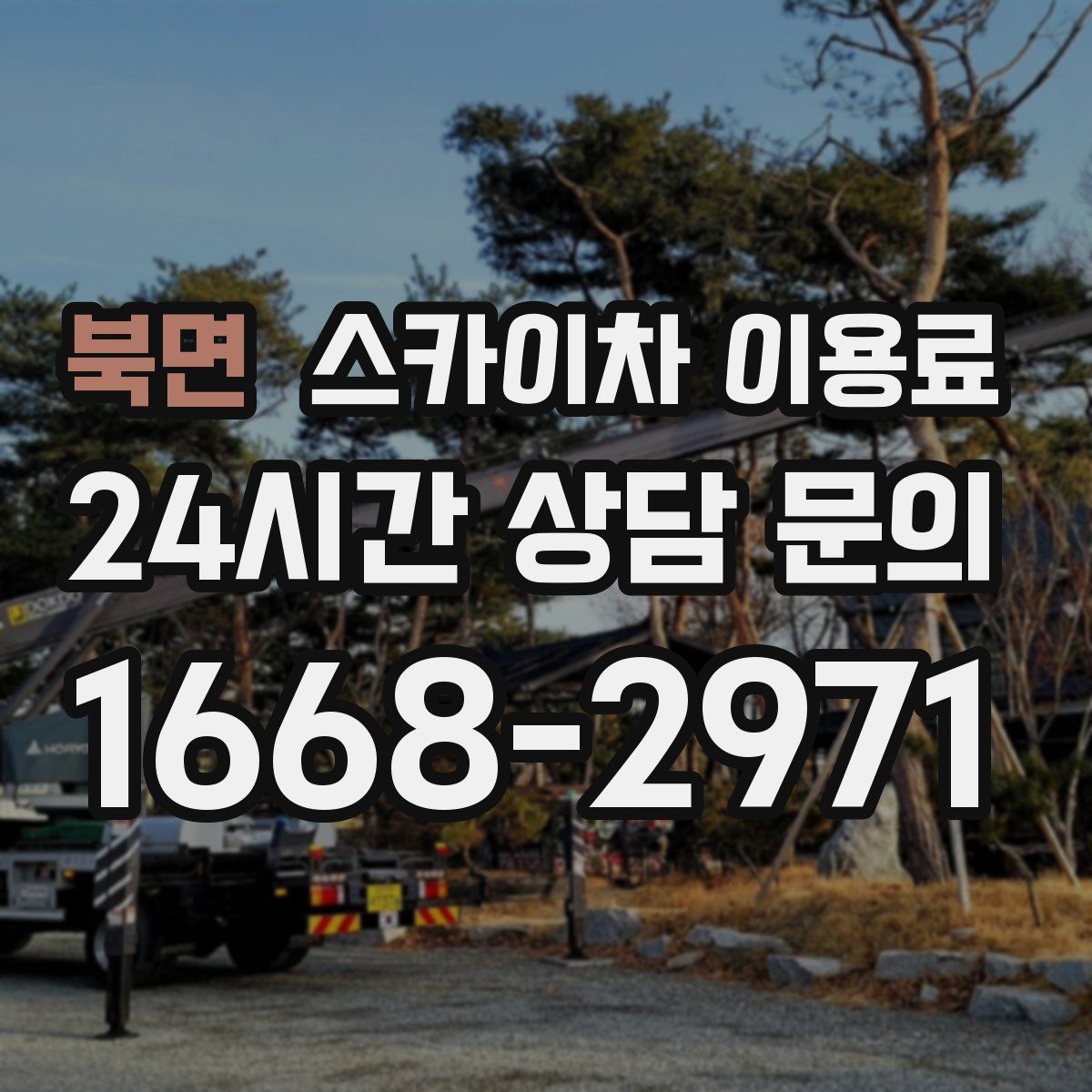 북면 스카이차 이용료