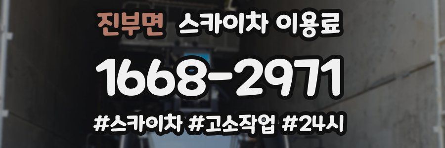 진부면 스카이차 이용료