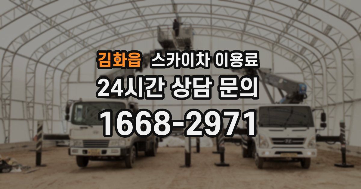 김화읍 스카이차 이용료