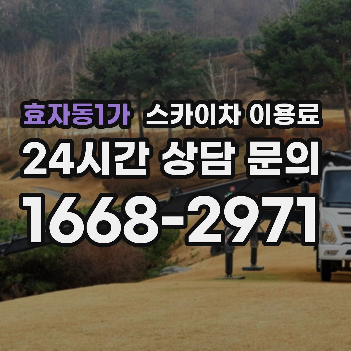효자동1가 스카이차 이용료