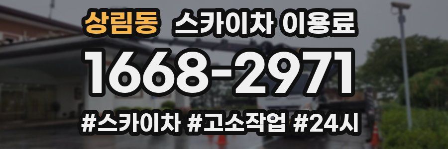 상림동 스카이차 이용료