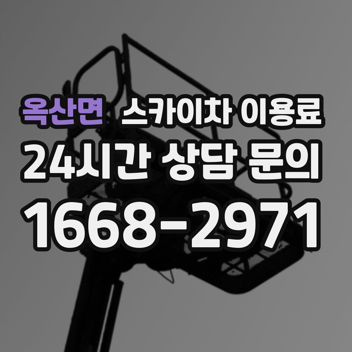 옥산면 스카이차 이용료