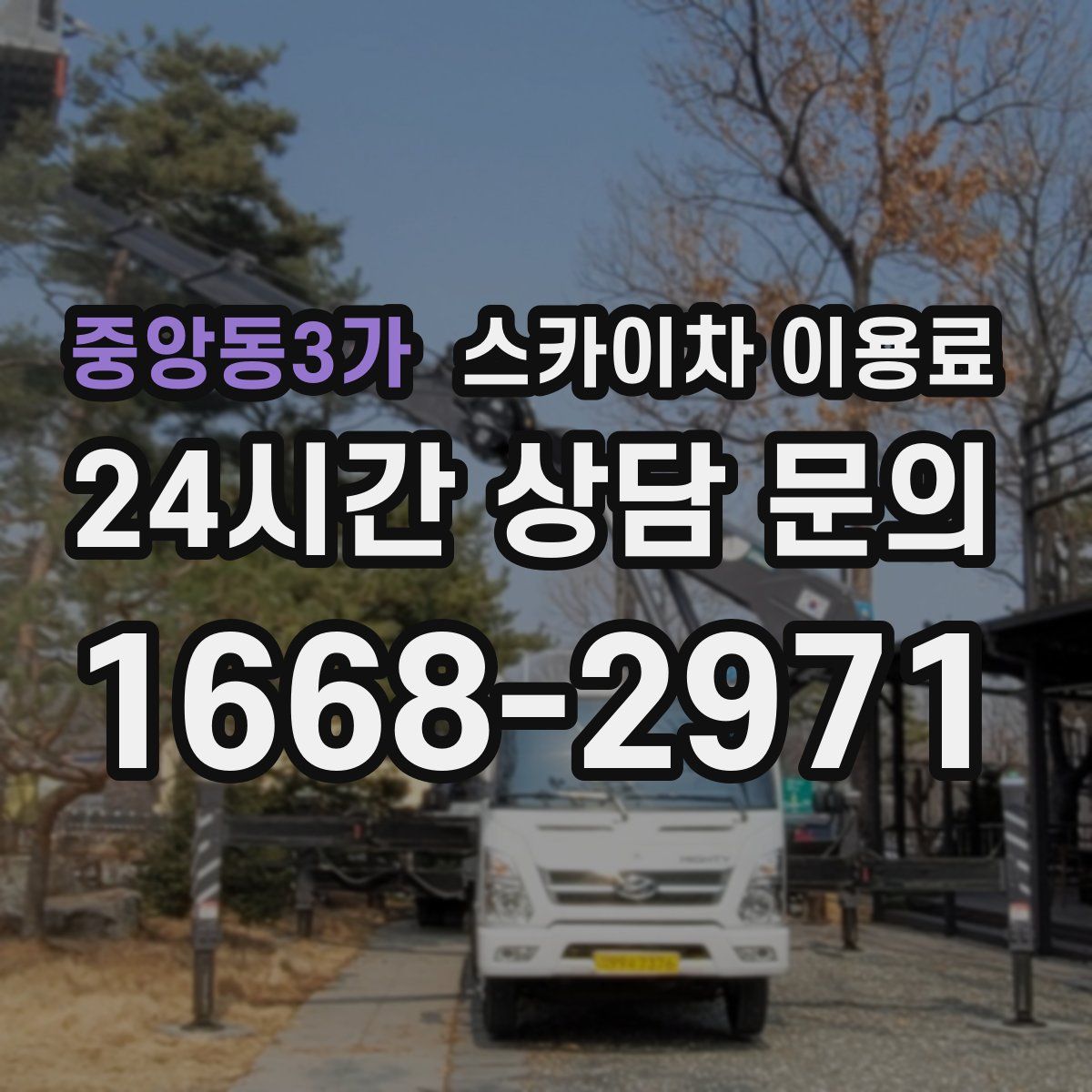 중앙동3가 스카이차 이용료