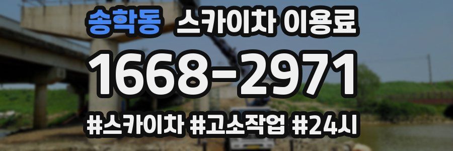 송학동 스카이차 이용료