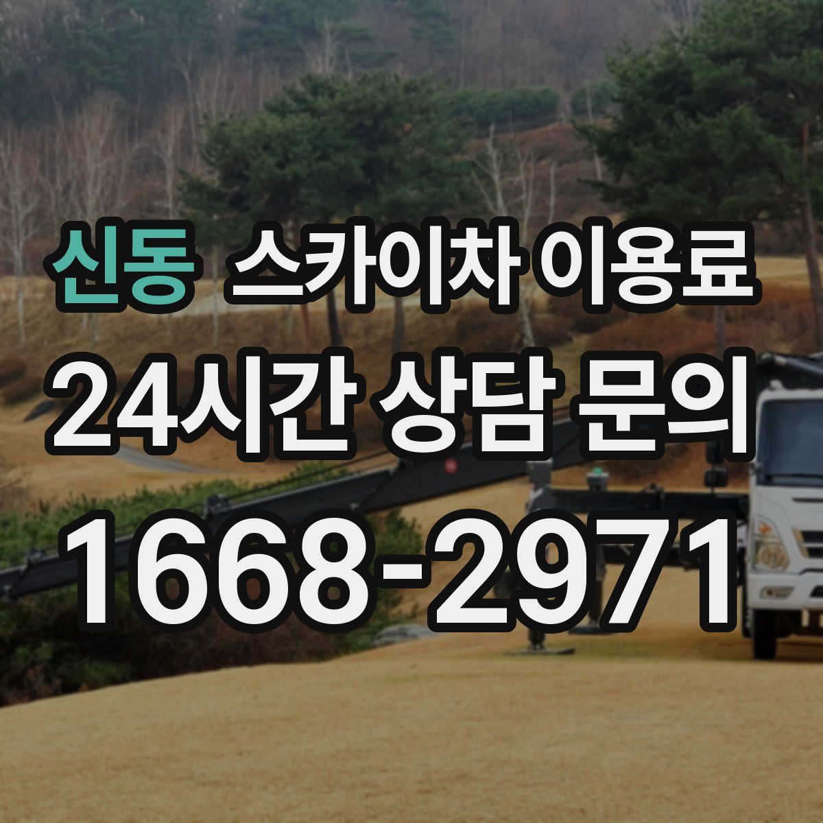 신동 스카이차 이용료