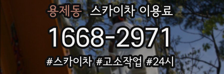 용제동 스카이차 이용료