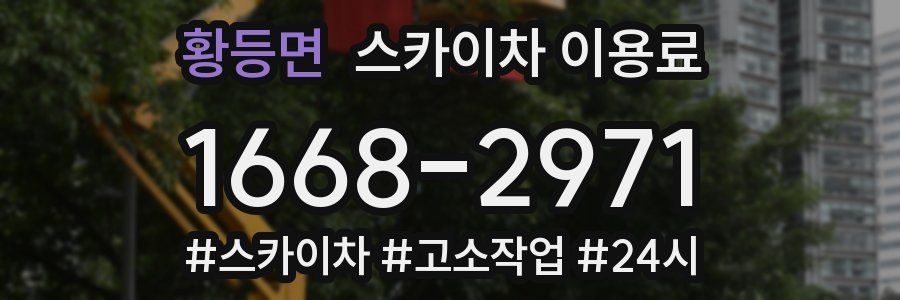 황등면 스카이차 이용료