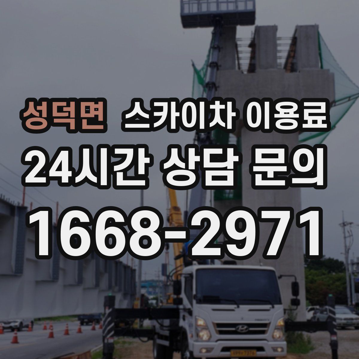 성덕면 스카이차 이용료