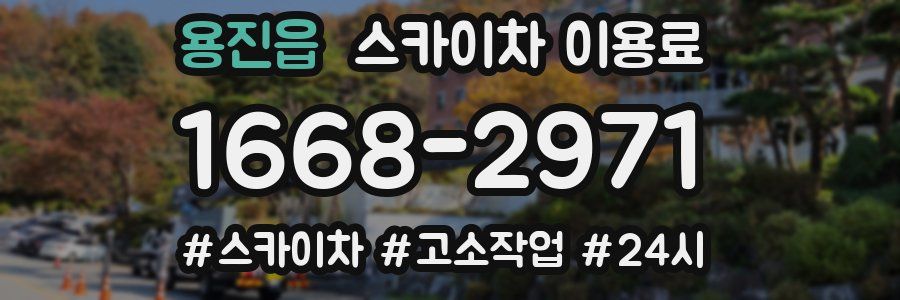 용진읍 스카이차 이용료