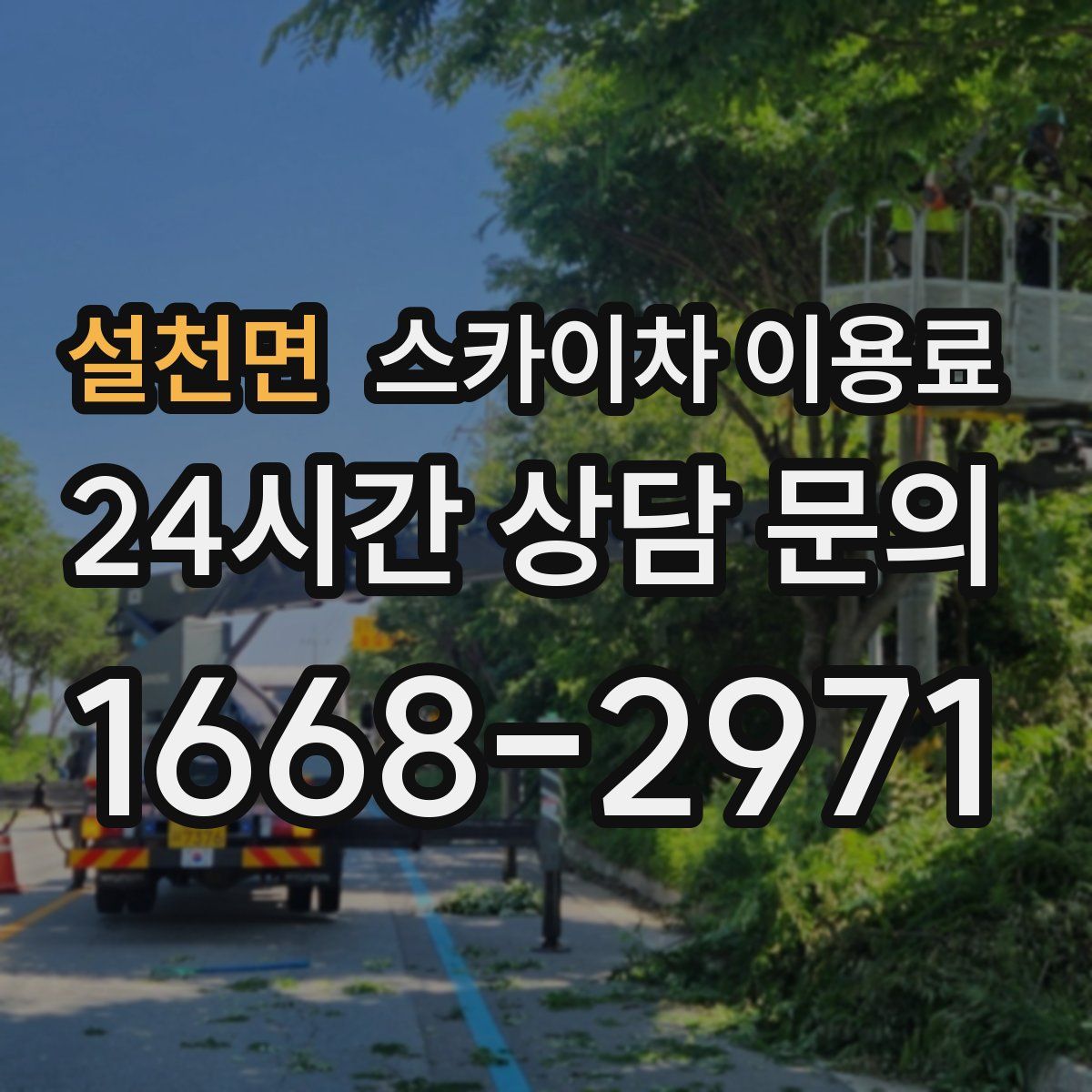설천면 스카이차 이용료