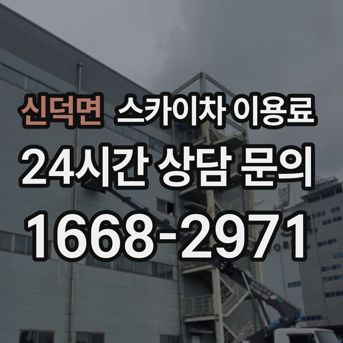 신덕면 스카이차 이용료