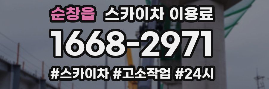 순창읍 스카이차 이용료