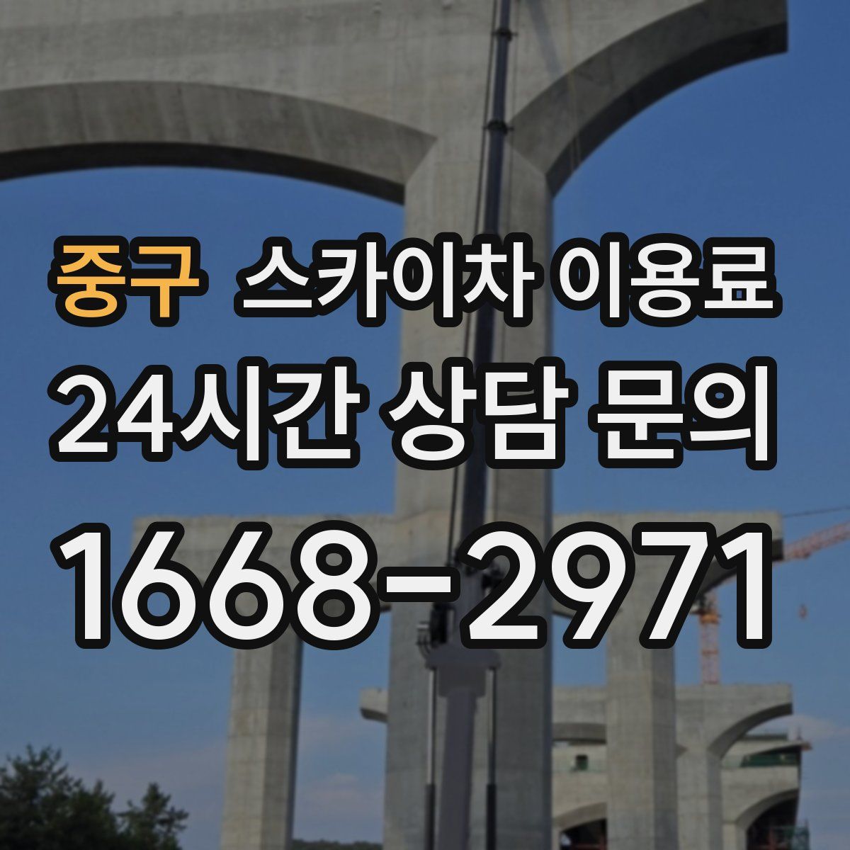 중구 스카이차 이용료