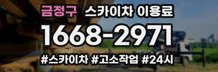 금정구 스카이차 이용료