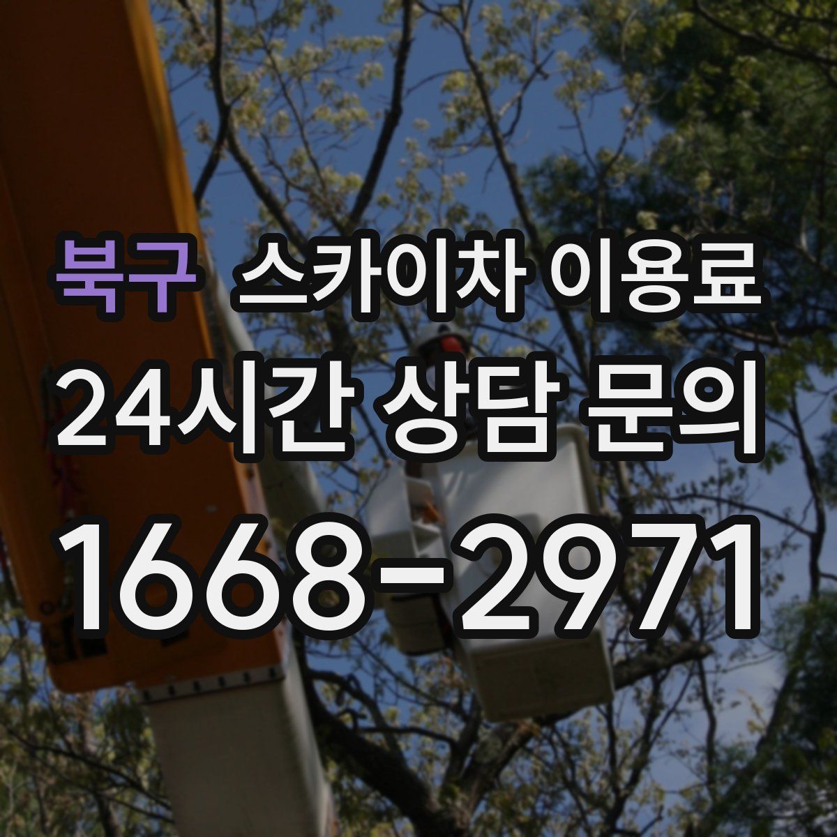 북구 스카이차 이용료