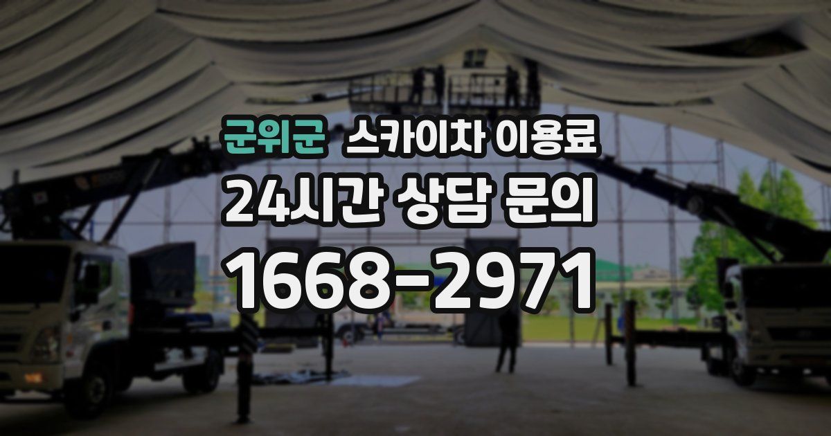 군위군 스카이차 이용료