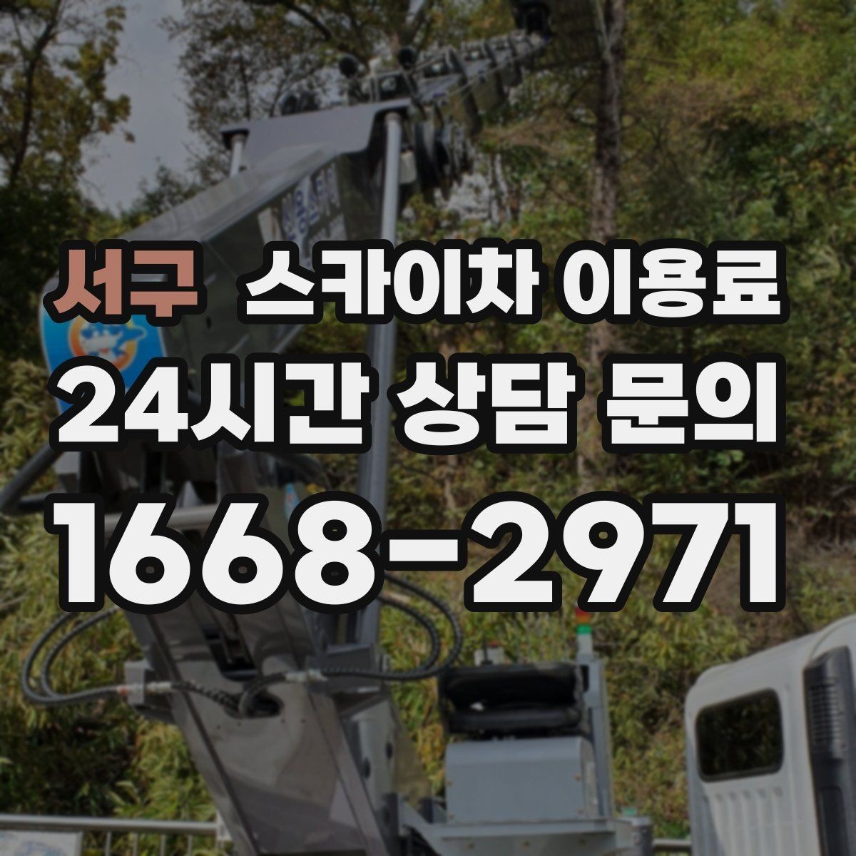 서구 스카이차 이용료 기본 구성과 확인할 항목