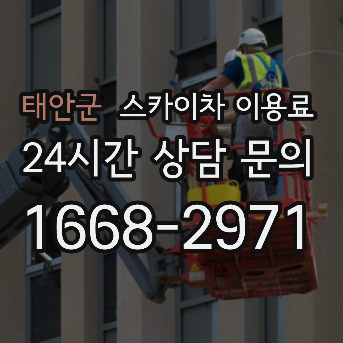 태안군 스카이차 이용료