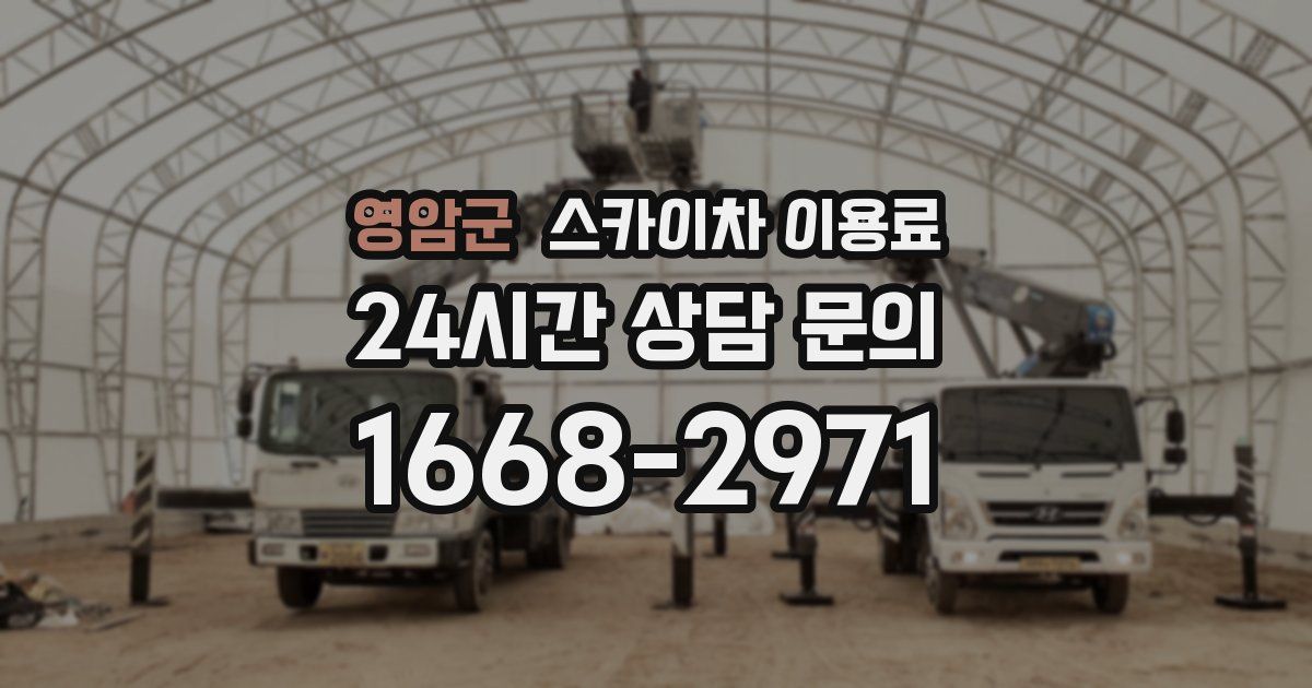 영암군 스카이차 이용료