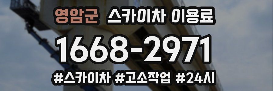 영암군 스카이차 이용료