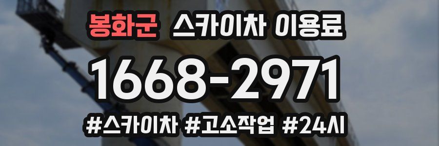 봉화군 스카이차 이용료