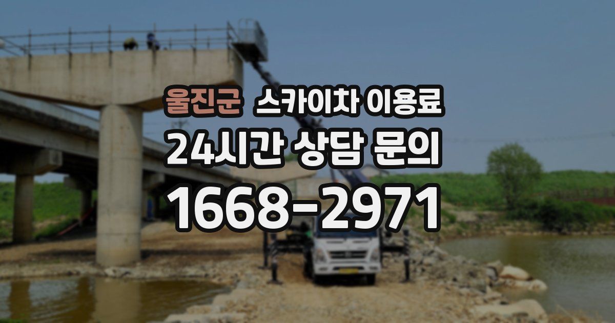 울진군 스카이차 이용료