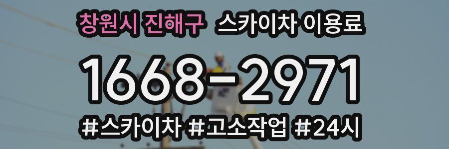 창원시 진해구 스카이차 이용료