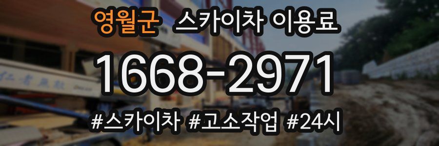 영월군 스카이차 이용료