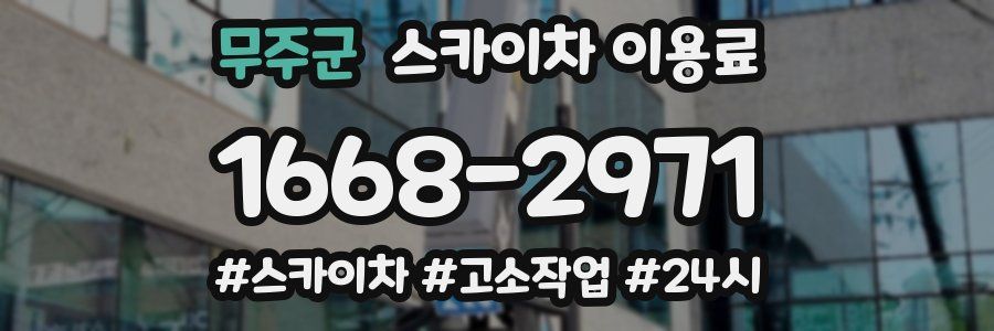 무주군 스카이차 이용료