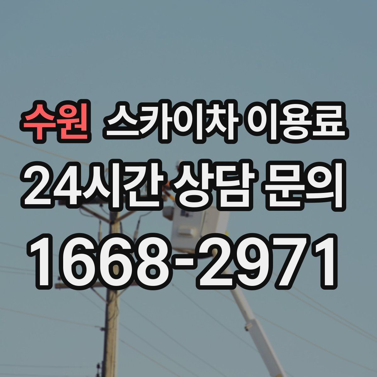 수원 스카이차 이용료