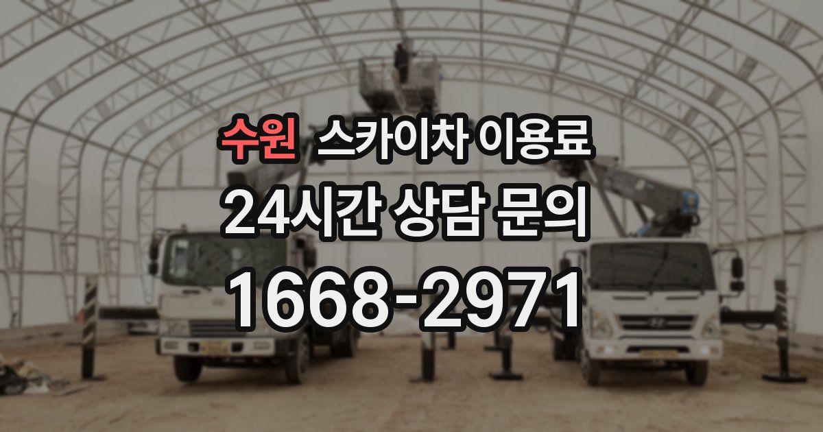 수원 스카이차 이용료