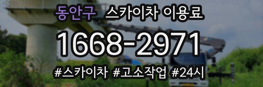 동안구 스카이차 이용료