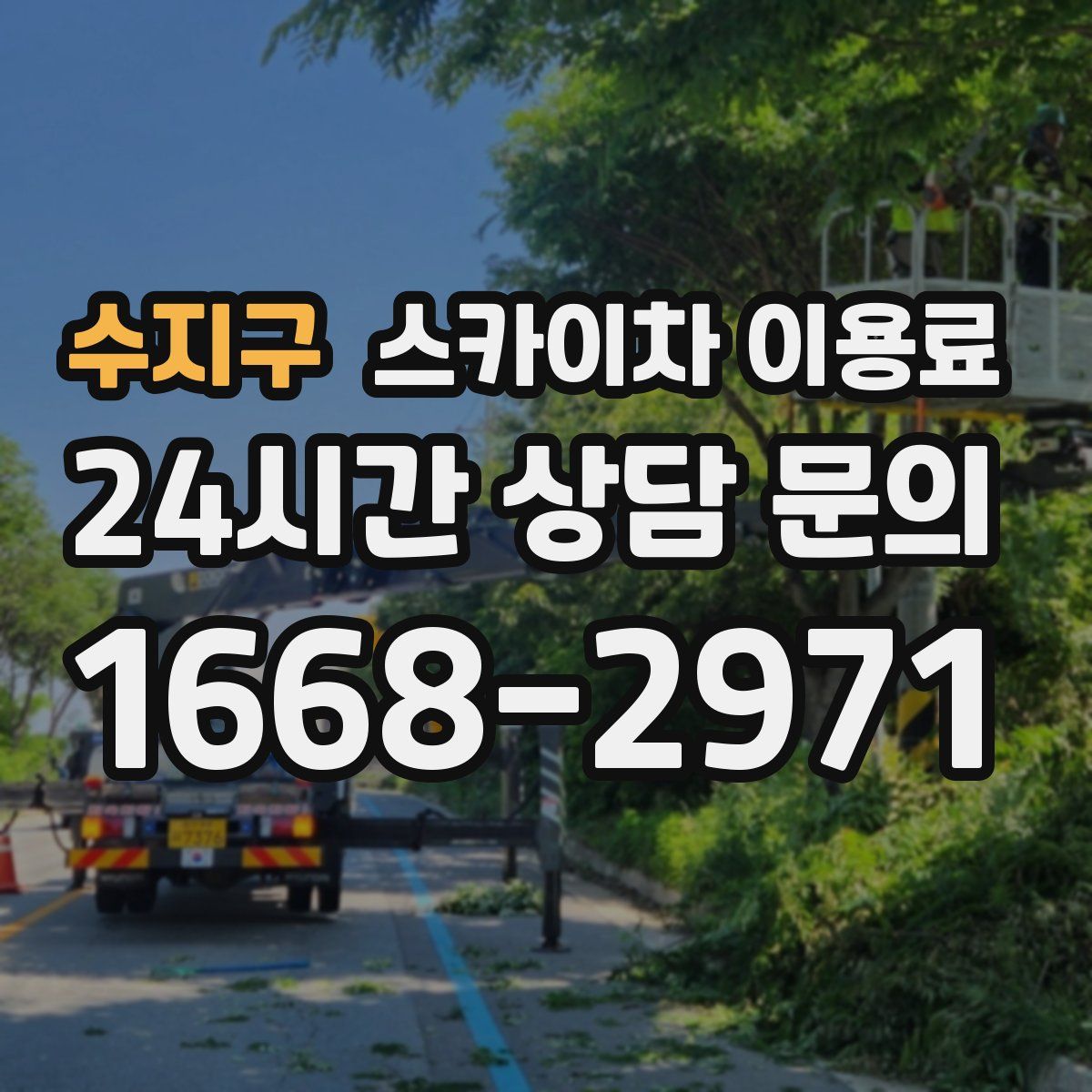 수지구 스카이차 이용료