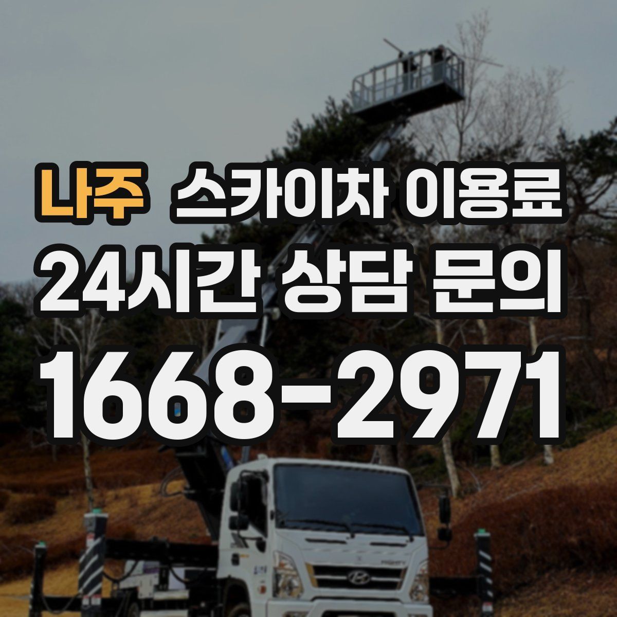 나주 스카이차 이용료