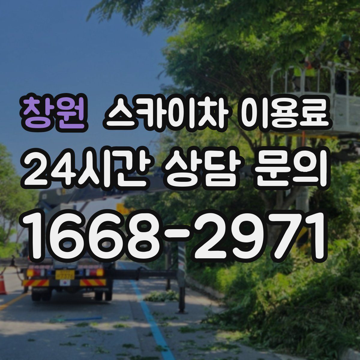 창원 스카이차 이용료