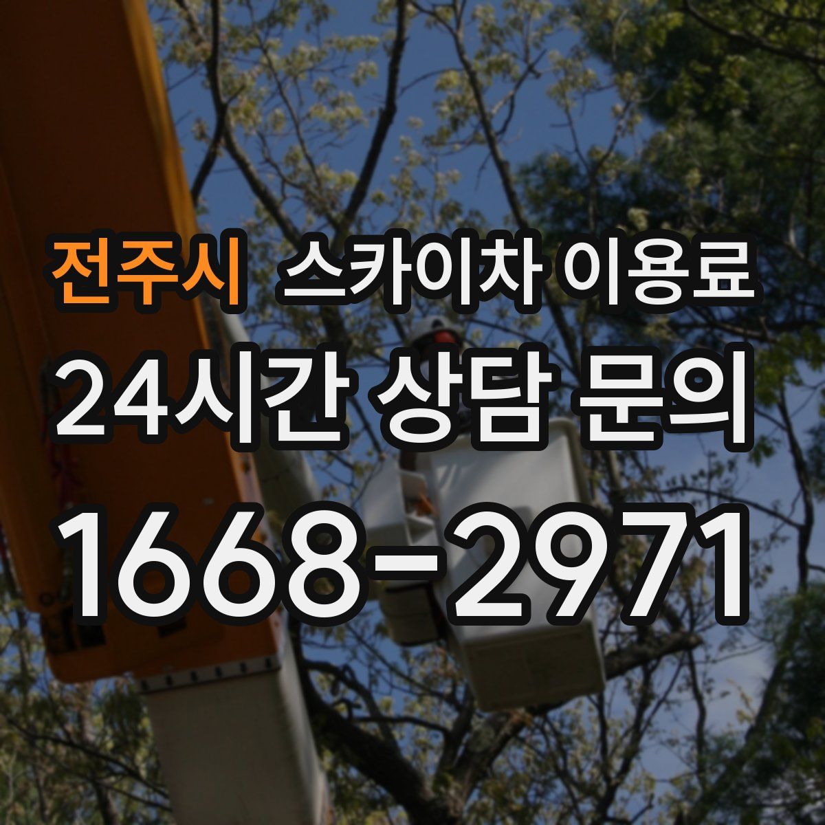전주시 스카이차 이용료