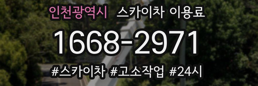 인천광역시 스카이차 이용료