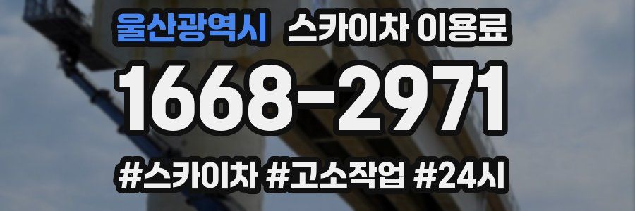 울산광역시 스카이차 이용료