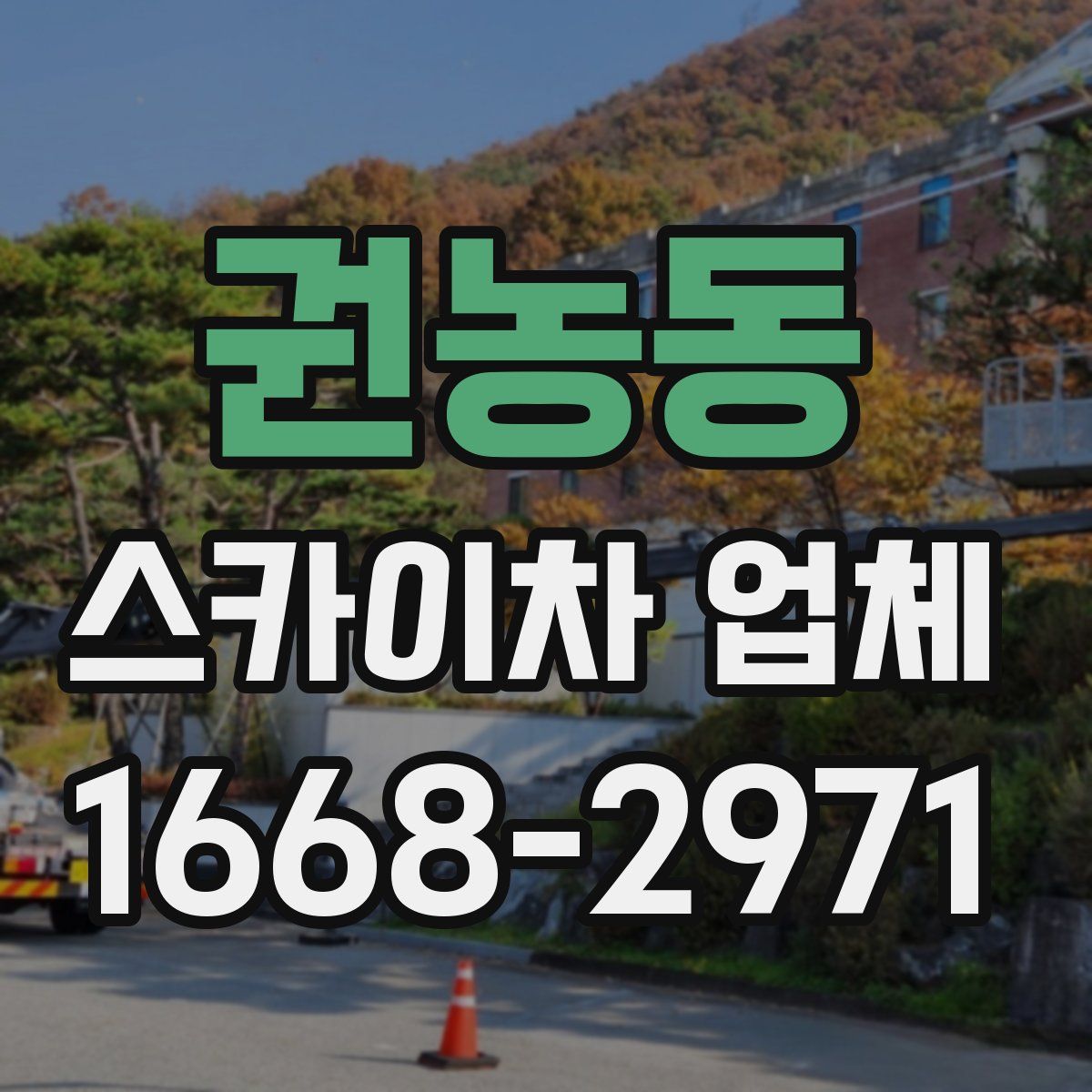 권농동 스카이차 업체
