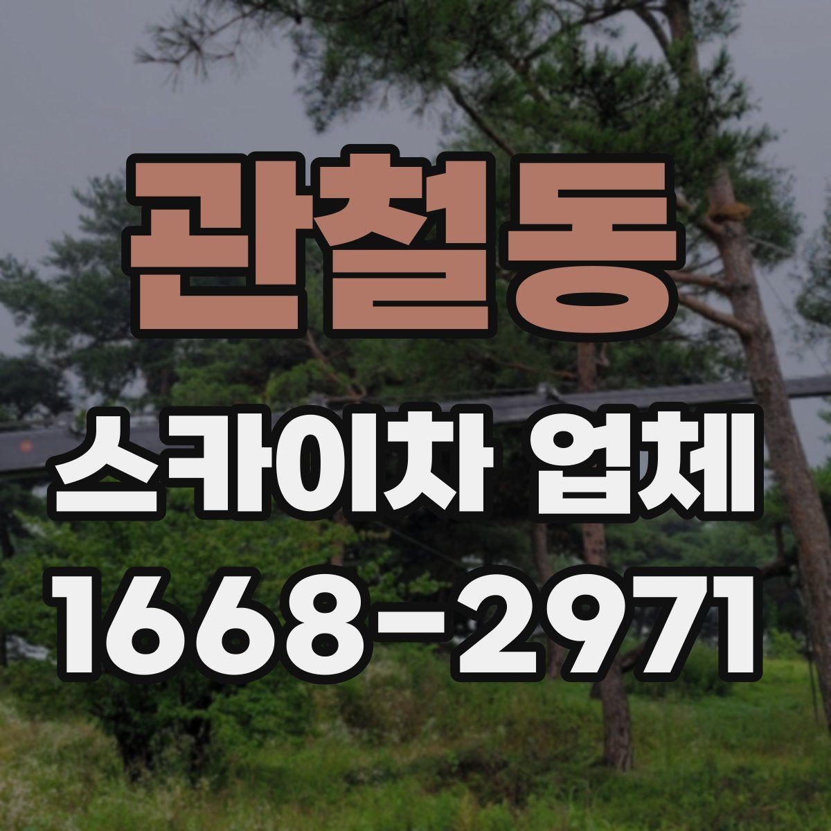 관철동 스카이차 업체 선택 시 사전 상담에서 확인할 내용