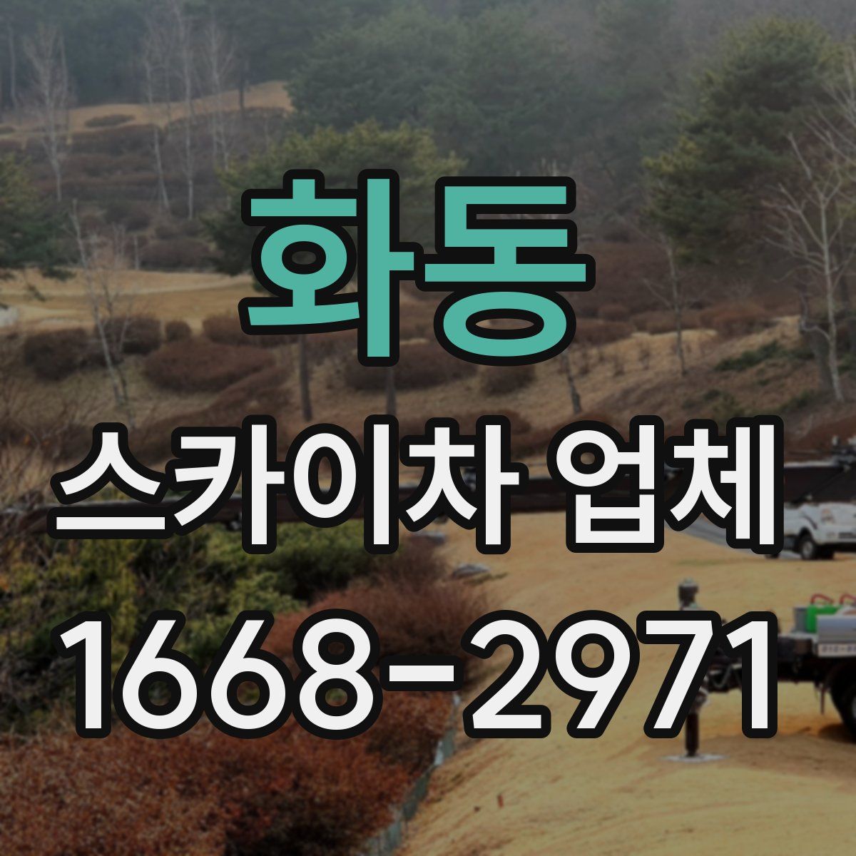 화동 스카이차 업체