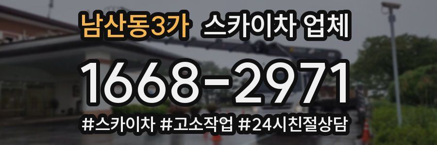 남산동3가 스카이차 업체