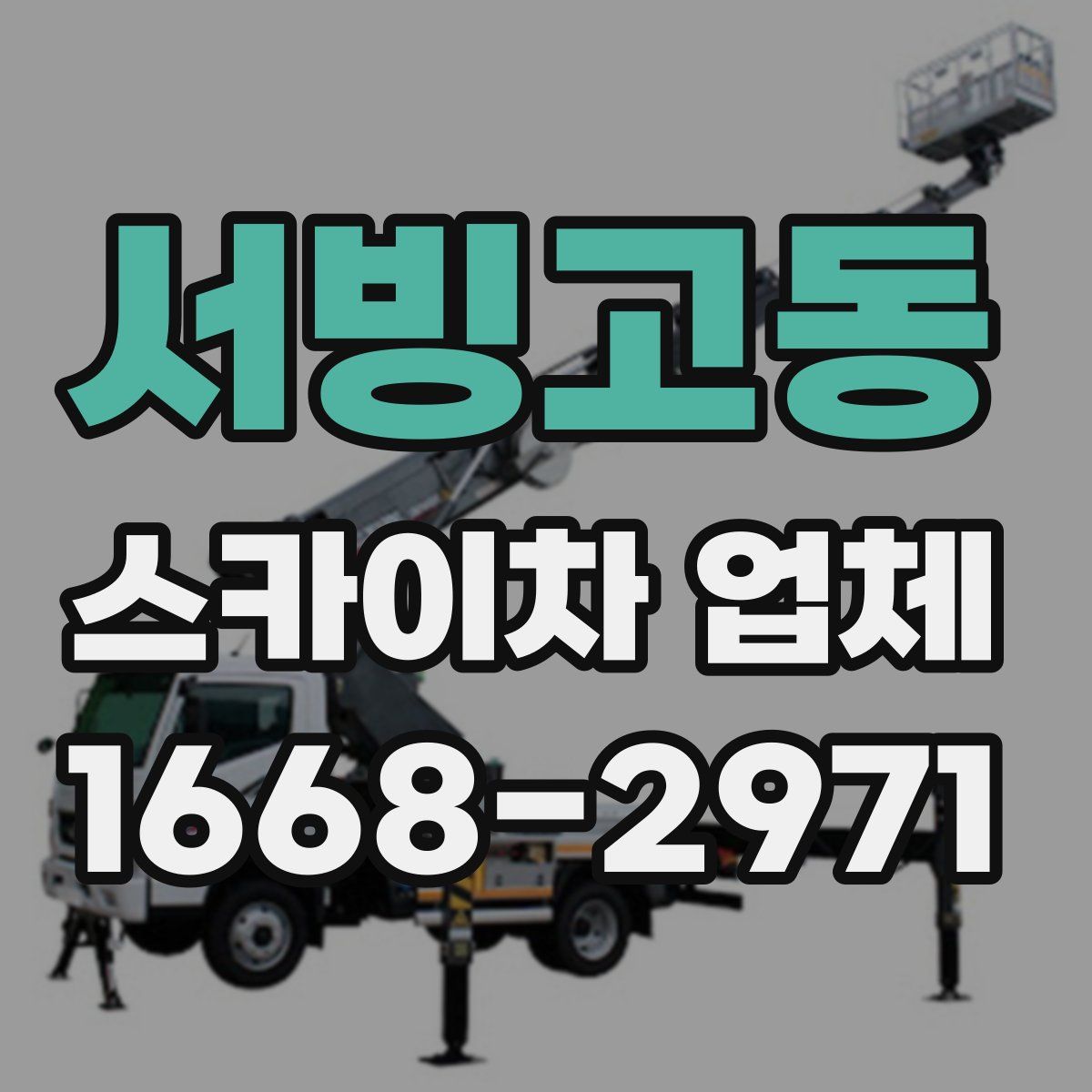서빙고동 스카이차 업체